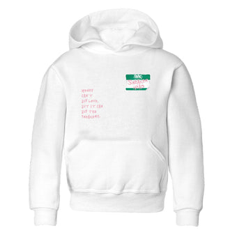 Dunk Medium Soft Pink Malachite shirt to match jordans Sneakerhead Badge sneaker tees Dunk Medium Soft Pink Malachite SNRT sneaker release tees baby toddler White 2 cotton Shirt