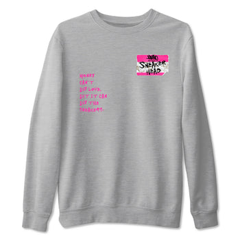 Nike KD 4 Retro Aunt Pearl shirts to match jordans Sneakerhead Badge sneaker match tees Nike KD 4 Aunt Pearl match shoes to clothes SNRT Sneaker Tees unisex cotton Heather Grey 2 shirts
