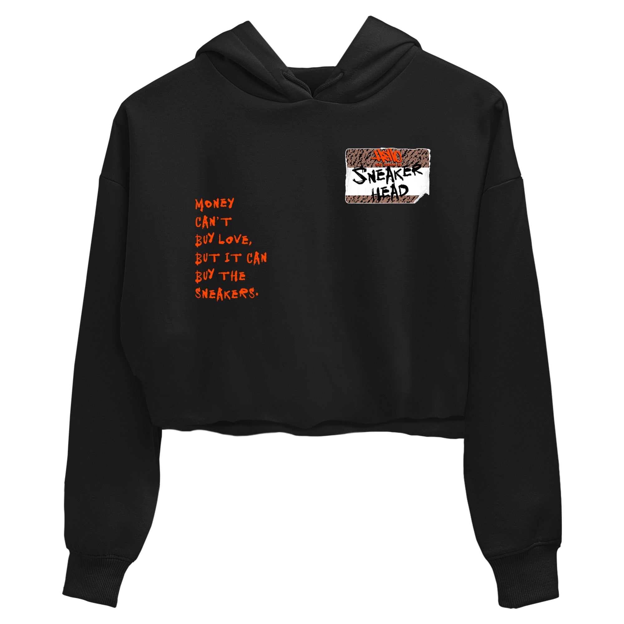 Yeezy 350 Carbon Beluga shirts to match jordans Sneakerhead Badge sneaker match tees Yeezy 350 Carbon Beluga match shoes to clothes SNRT Sneaker Tees unisex cotton Black 2 crop tee