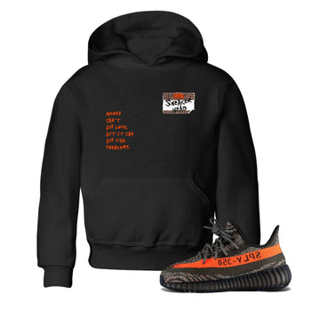 Yeezy 350 Carbon Beluga shirts to match jordans Sneakerhead Badge sneaker match tees Yeezy 350 Carbon Beluga match shoes to clothes SNRT Sneaker Tees Youth Baby Black 1 tee