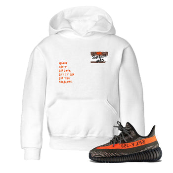 Yeezy 350 Carbon Beluga shirts to match jordans Sneakerhead Badge sneaker match tees Yeezy 350 Carbon Beluga match shoes to clothes SNRT Sneaker Tees Youth Baby White 1 tee