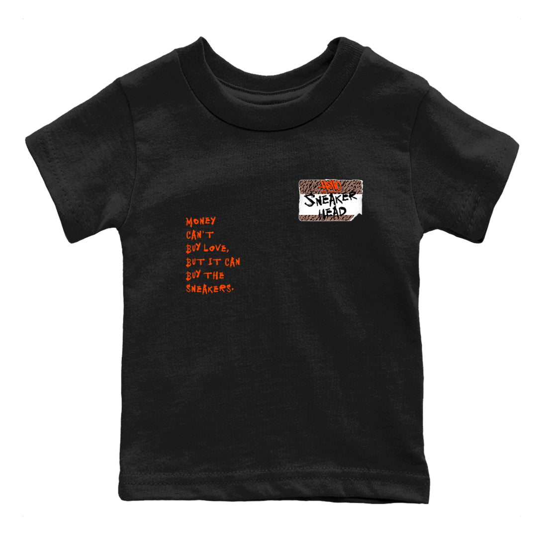 Yeezy 350 Carbon Beluga shirts to match jordans Sneakerhead Badge sneaker match tees Yeezy 350 Carbon Beluga match shoes to clothes SNRT Sneaker Tees Youth Baby Black 2 tee