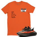 Yeezy 350 Carbon Beluga shirts to match jordans Sneakerhead Badge sneaker match tees Yeezy 350 Carbon Beluga match shoes to clothes SNRT Sneaker Tees unisex cotton Orange 1 shirts