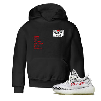Yeezy 350 Zebra shirts to match jordans Sneakerhead Badge sneaker match tees Yeezy 350 Zebra match shoes to clothes SNRT Sneaker Tees Youth Baby Black 1 tee