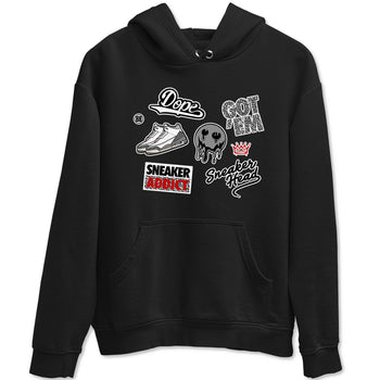 3s Cement Grey shirts to match jordans Sneakerhead Sticker sneaker match tees Air Jordan 3 Cement Grey SNRT Sneaker Release Tees unisex cotton Black 2 crew neck shirts