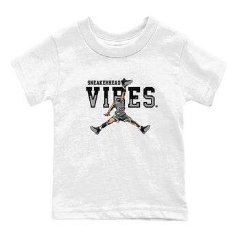 12s Black Wolf Grey shirts to match jordans Sneakerhead Vibes sneaker match tees Air Jordan 12 Black Wolf Grey SNRT Sneaker Release Tees Youth Baby White 2 crew neck shirts