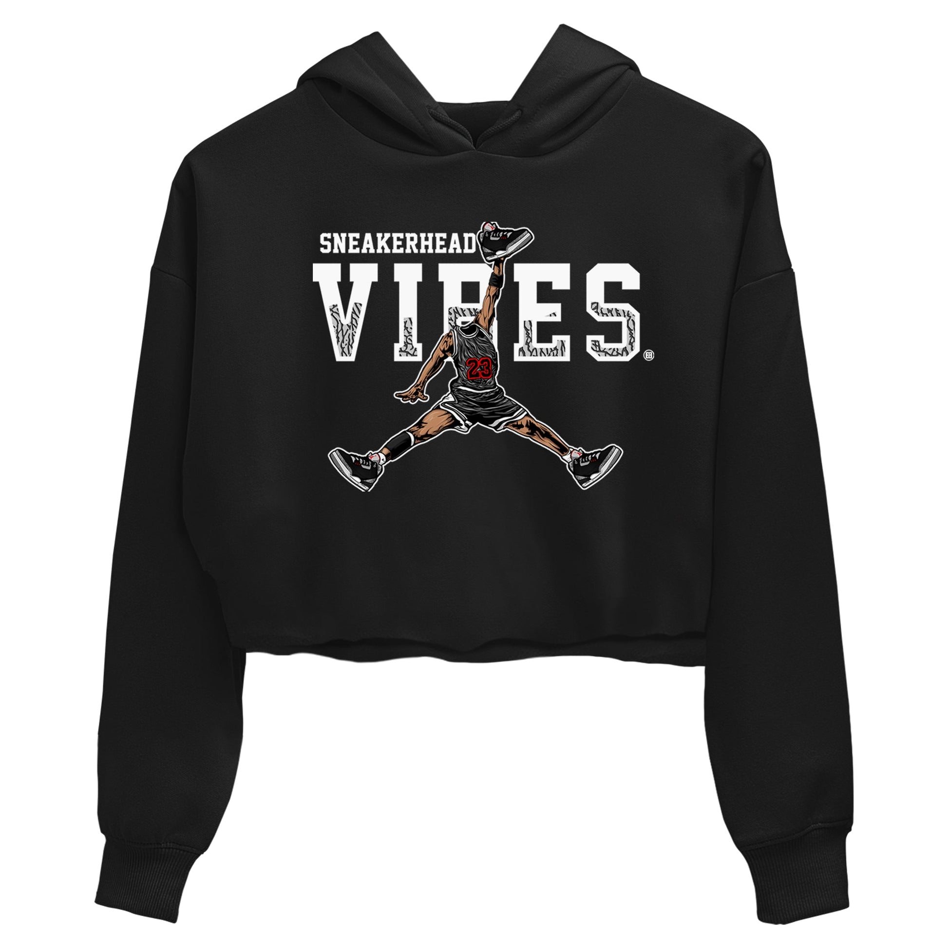 3s Black Cement shirts to match jordans Sneakerhead Vibes sneaker match tees Air Jordan 3 Retro OG Black Cement match shoes to clothes SNRT Sneaker Tees unisex cotton Black 2 crop tee