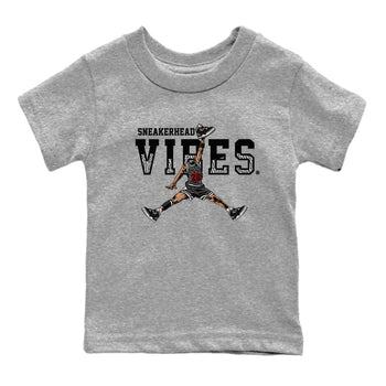 3s Black Cement shirts to match jordans Sneakerhead Vibes sneaker match tees Air Jordan 3 Retro OG Black Cement match shoes to clothes SNRT Sneaker Tees Youth Baby Heather Grey 2 tee