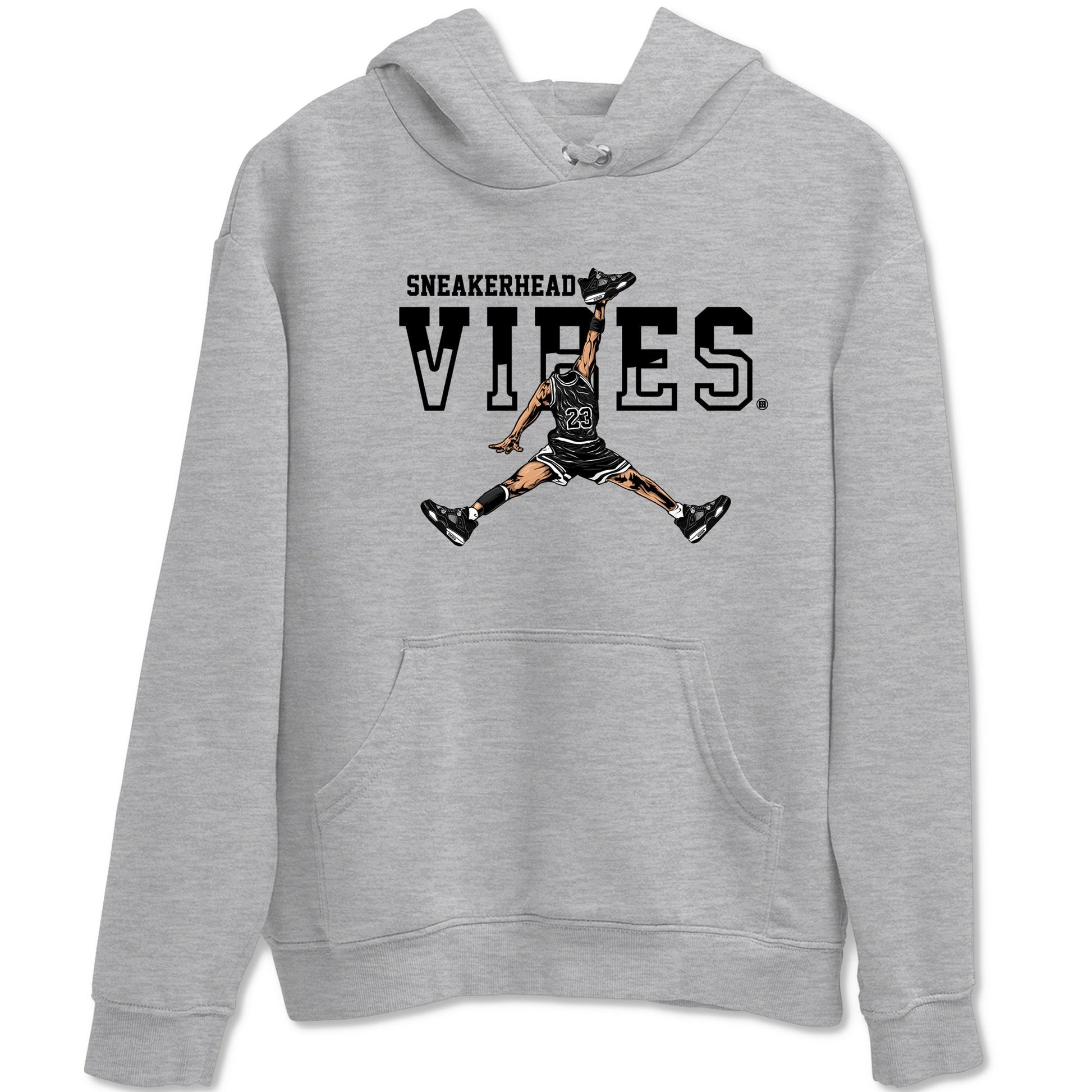 AJ4 White Thunder shirts to match jordans Sneakerhead Vibes sneaker match tees Air Jordan 4 White Thunder SNRT Sneaker Tees streetwear brand Heather Grey 2 unisex cotton tee