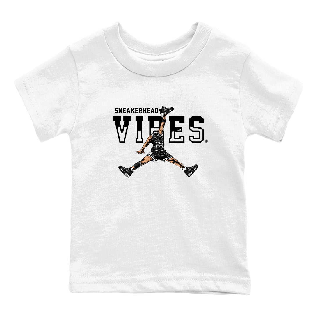 AJ4 White Thunder shirts to match jordans Sneakerhead Vibes sneaker match tees Air Jordan 4 White Thunder SNRT Sneaker Tees streetwear brand Baby and Youth White 2 cotton tee