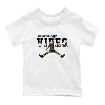 AJ4 White Thunder shirts to match jordans Sneakerhead Vibes sneaker match tees Air Jordan 4 White Thunder SNRT Sneaker Tees streetwear brand Baby and Youth White 2 cotton tee