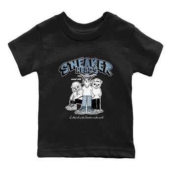 Air Jordan 1 Denim shirts to match jordans Sneakerheads Social Club sneaker match tees Air Jordan 1 Denim SNRT Sneaker Tees streetwear brand Baby and Youth Black 2 cotton tee