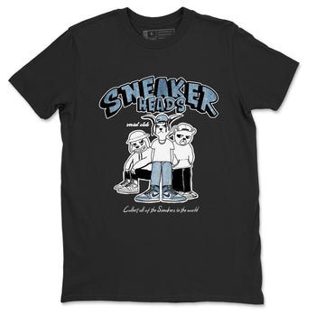 Air Jordan 1 Denim shirts to match jordans Sneakerheads Social Club sneaker match tees Air Jordan 1 Denim SNRT Sneaker Tees streetwear brand Black 2 unisex cotton tee