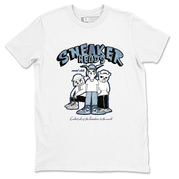 Air Jordan 1 Denim shirts to match jordans Sneakerheads Social Club sneaker match tees Air Jordan 1 Denim SNRT Sneaker Tees streetwear brand White 2 unisex cotton tee