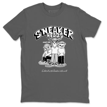 AJ1 Wolf Grey shirts to match jordans Sneakerheads Social Club sneaker match tees Air Jordan 1 Wolf Grey SNRT Sneaker Tees streetwear brand Cool Grey 2 unisex cotton tee