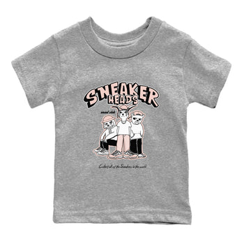 11s Legend Pink shirts to match jordans Sneakerheads Social Club sneaker match tees Air Jordan 11 Legend Pink SNRT Sneaker Tees streetwear brand Baby and Youth Heather Grey 2 cotton tee