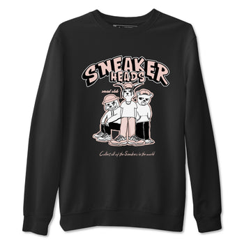 11s Legend Pink shirts to match jordans Sneakerheads Social Club sneaker match tees Air Jordan 11 Legend Pink SNRT Sneaker Tees streetwear brand Black 2 unisex cotton tee