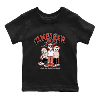 13s Dune Red shirts to match jordans Sneakerheads Social Club sneaker match tees Air Jordan 13 Dune Red SNRT Sneaker Tees streetwear brand Baby and Youth Black 2 cotton tee