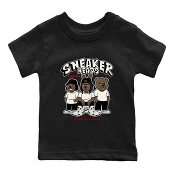 Sneaker match tees – Sneaker Tees To Match Air Jordan 4 Flight Club Shoes – Sneakerheads Social Club Kids T-Shirt Black 2