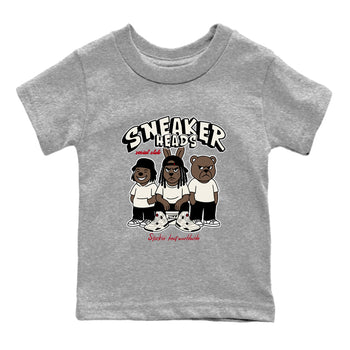 Sneaker match tees – Sneaker Tees To Match Air Jordan 4 Flight Club Shoes – Sneakerheads Social Club Kids T-Shirt Heather Grey 2