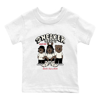 Sneaker match tees – Sneaker Tees To Match Air Jordan 4 Flight Club Shoes – Sneakerheads Social Club Kids T-Shirt White 2