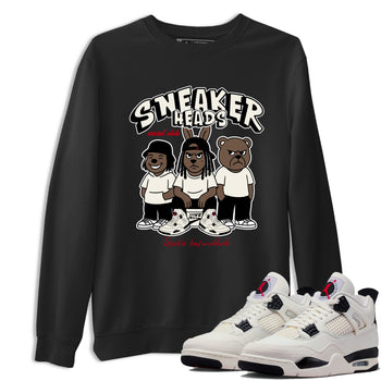 Sneaker match tees – Sneaker Tees To Match Air Jordan 4 Flight Club Shoes – Sneakerheads Social Club Tee Black 1