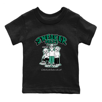 4s Oxidized Green shirts to match jordans Sneakerheads Social Club sneaker match tees Air Jordan 4 Oxidized Green SNRT Sneaker Tees streetwear brand Baby and Youth Black 2 cotton tee