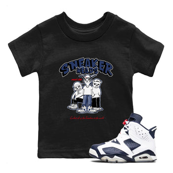 6s Olympic shirts to match jordans Sneakerheads Social Club sneaker match tees Air Jordan 6 Olympic SNRT Sneaker Tees streetwear brand Baby and Youth Black 1 cotton tee