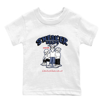 6s Olympic shirts to match jordans Sneakerheads Social Club sneaker match tees Air Jordan 6 Olympic SNRT Sneaker Tees streetwear brand Baby and Youth White 2 cotton tee
