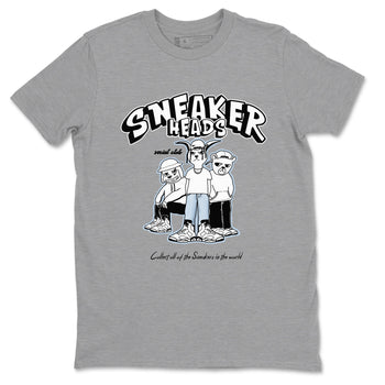AJ6 White Black shirts to match jordans Sneakerheads Social Club sneaker match tees Air Jordan 6 White Black SNRT Sneaker Tees streetwear brand Heather Grey 2 unisex cotton tee