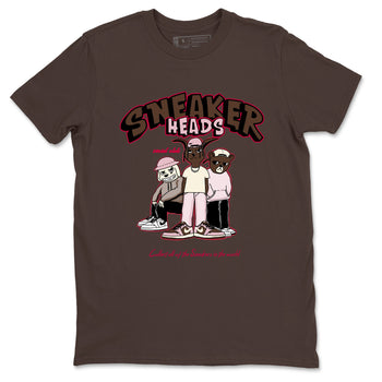 Dunk Cacao Wow And Pink Foam shirts to match jordans Sneakerheads Social Club sneaker match tees Dunk Cacao Wow And Pink Foam SNRT Sneaker Tees streetwear brand Dark Chocolate 2 unisex cotton tee