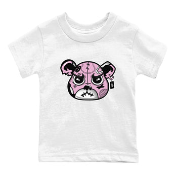 4s Retro Orchid shirts to match jordans Sneakers Bear Face sneaker match tees Air Jordan 4 WMNS Orchid match shoes to clothes SNRT Sneaker Tees Youth Baby White 2 tee