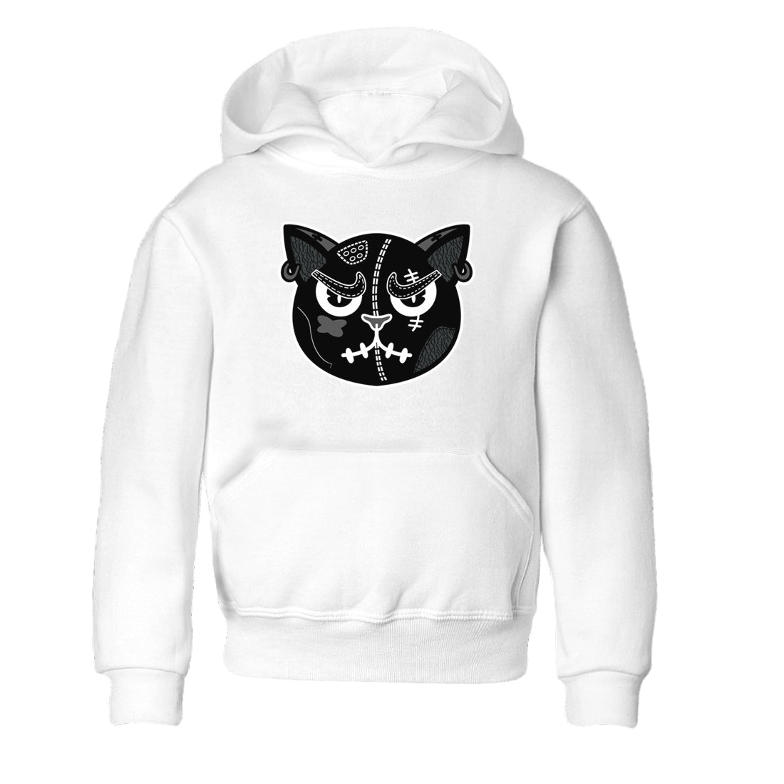 3s Black Cat shirts to match jordans Sneakers Cat Face sneaker match tees Air Jordan 3 Retro Black Cat match shoes to clothes SNRT Sneaker Tees Youth Baby White 2 tee