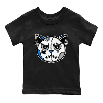 Air Jordan 3 Lucky Shorts shirts to match jordans Snekaer Cat Face sneaker match tees Air Jordan 3 Retro Lucky Shorts match shoes to clothes SNRT Sneaker Tees Youth Baby Black 2 tee