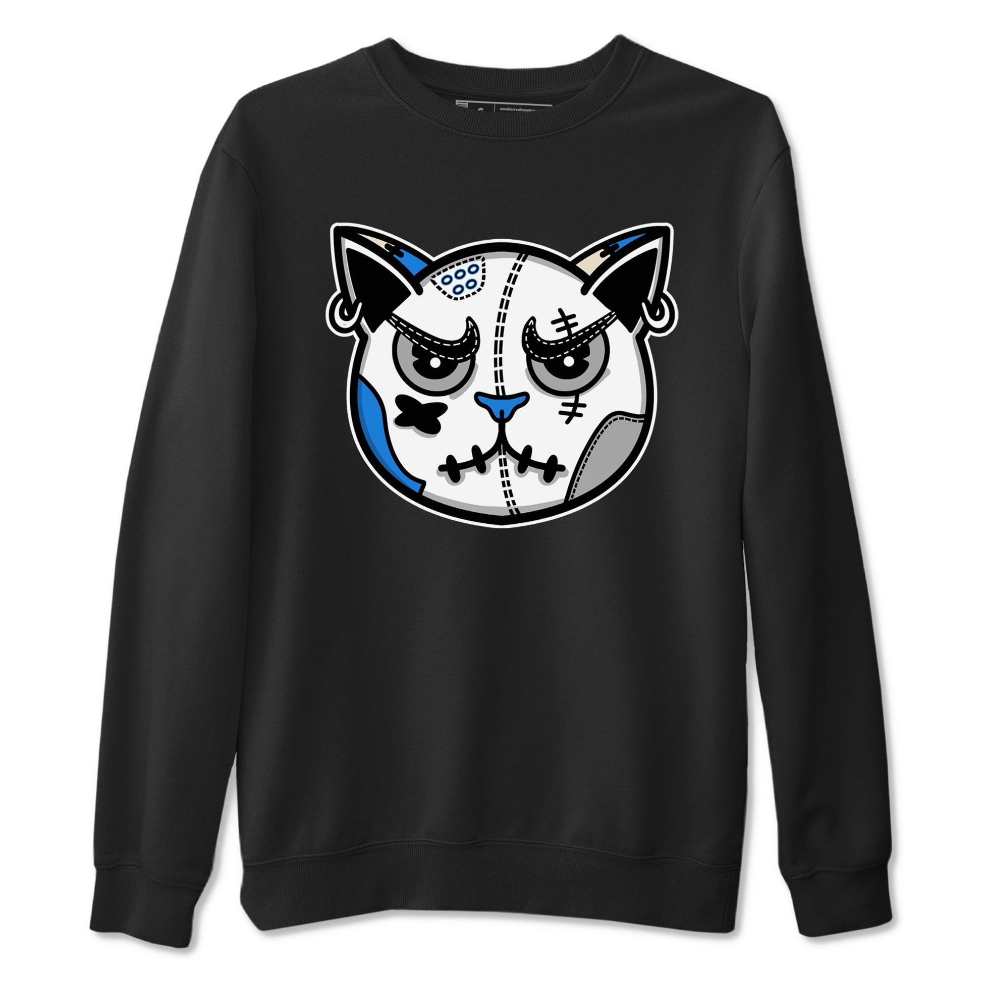 Air Jordan 3 Lucky Shorts shirts to match jordans Snekaer Cat Face sneaker match tees Air Jordan 3 Retro Lucky Shorts match shoes to clothes SNRT Sneaker Tees unisex cotton Black 2 shirts