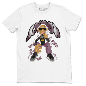3s A Ma Maniere x Black shirts to match jordans Snoop sneaker match tees A Ma Maniere x Air Jordan 3 _hile You Were Sleeping_neaker Release Tees unisex cotton White 2 crew neck shirts