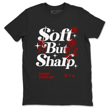 11s Bred shirts to match jordans Soft but Sharp sneaker match tees Air Jordan 11 Retro Bred match shoes to clothes SNRT Sneaker Tees unisex cotton Black 2 shirts