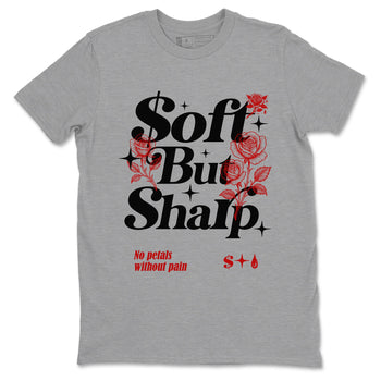 11s Bred shirts to match jordans Soft but Sharp sneaker match tees Air Jordan 11 Retro Bred match shoes to clothes SNRT Sneaker Tees unisex cotton Heather Grey 2 shirts