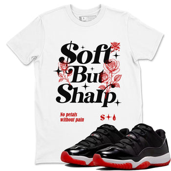 11s Bred shirts to match jordans Soft but Sharp sneaker match tees Air Jordan 11 Retro Bred match shoes to clothes SNRT Sneaker Tees unisex cotton White 1 shirts