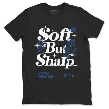 Air Jordan 3 A Ma Maniere x For The Love shirts to match jordans Soft but Sharp graphic tees Air Jordan 3 A Ma Maniere x Diffused Blue match shoes to clothes SNRT Sneaker Tees unisex cotton Black 2 shirts