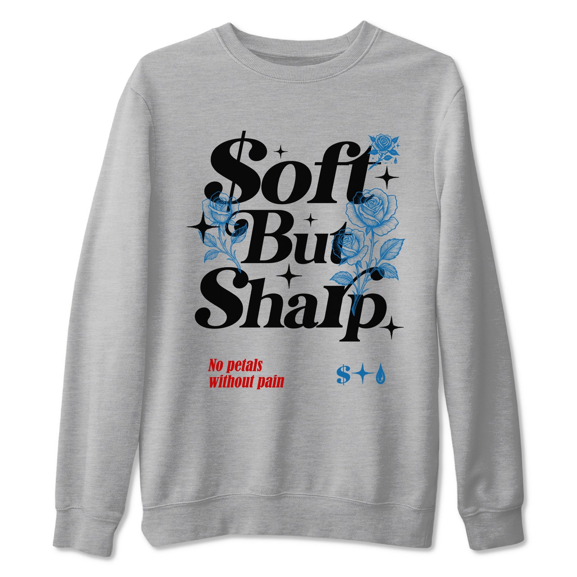 Soft But Sharp sneaker match t-shirt styled to complete your fit with the Air Jordan 3 Rare Air sneakers, shown in Heather Grey 2.