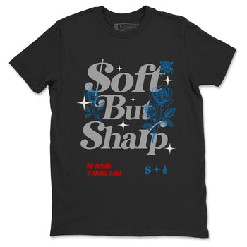 Soft But Sharp sneaker match t-shirt styled to complete your fit with the Air Jordan 3 Rare Air sneakers, shown in Black 2.