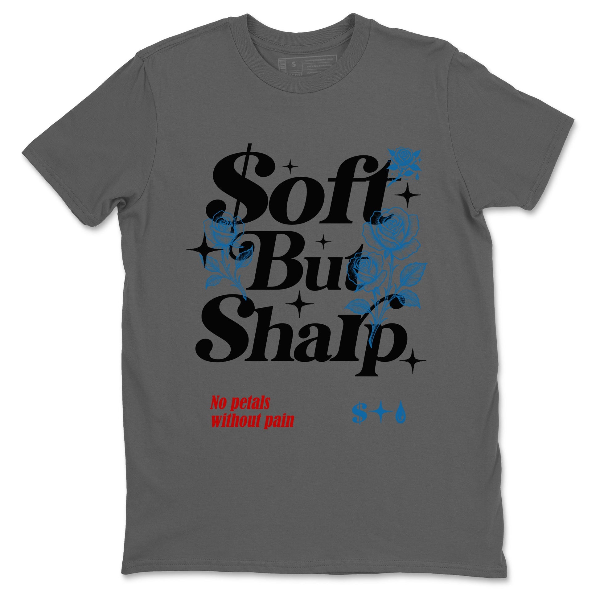 Soft But Sharp sneaker match t-shirt styled to complete your fit with the Air Jordan 3 Rare Air sneakers, shown in Cool Grey 2.