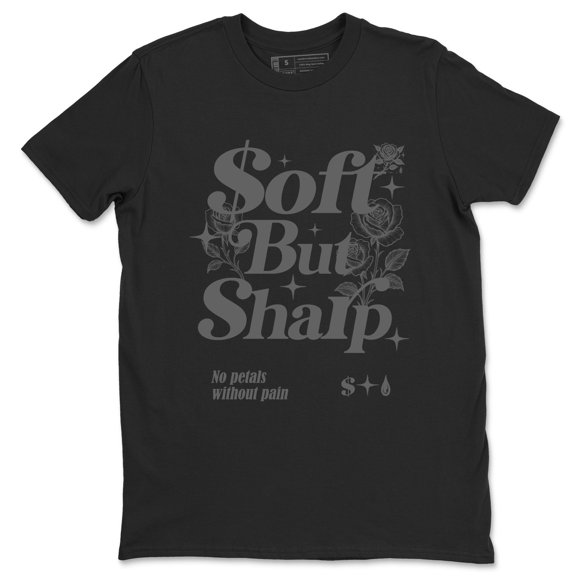 Sneaker match tees – Sneaker Tees To Match Air Jordan 4 Black Cat Shoes – Soft But Sharp Tee Black 2