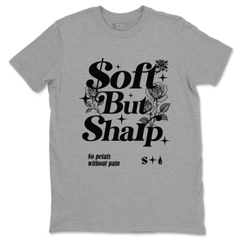 Sneaker match tees – Sneaker Tees To Match Air Jordan 4 Black Cat Shoes – Soft But Sharp Tee Heather Grey 2