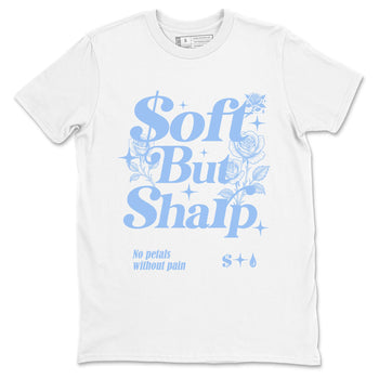 4s Forget Me Not shirts to match jordans Soft but Sharp graphic tees Air Jordan 4 Forget Me Not match shoes to clothes SNRT Sneaker Tees unisex cotton White 2 shirts