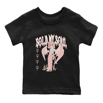 11s Legend Pink shirt to match jordans Sold My Soul sneaker tees Air Jordan 11 Legend Pink SNRT sneaker release tees baby toddler Black 2 cotton Shirt