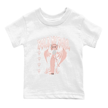 11s Legend Pink shirt to match jordans Sold My Soul sneaker tees Air Jordan 11 Legend Pink SNRT sneaker release tees baby toddler White 2 cotton Shirt