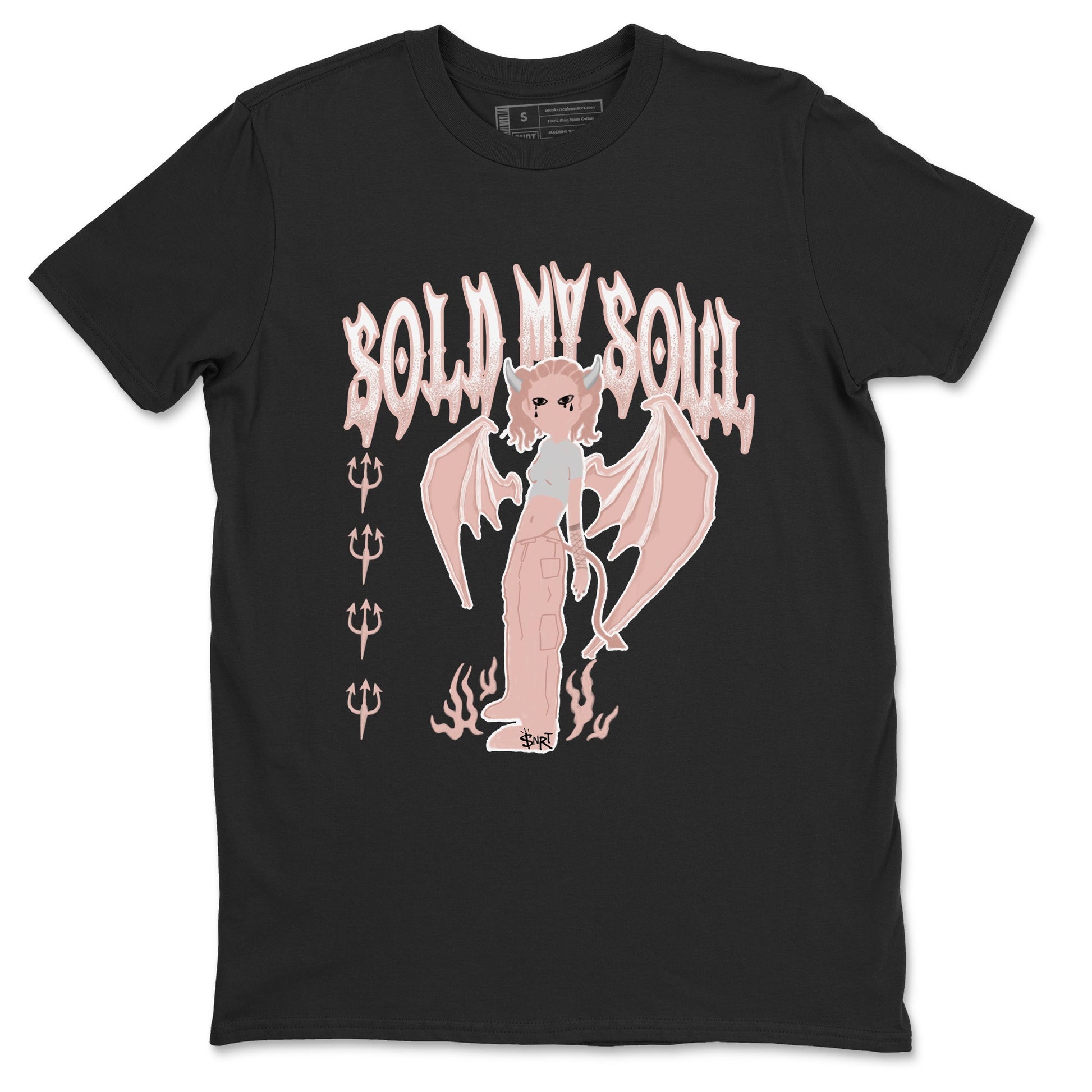 11s Legend Pink shirt to match jordans Sold My Soul sneaker tees Air Jordan 11 Legend Pink SNRT Sneaker Release Tees unisex cotton Black 2 crew neck shirt