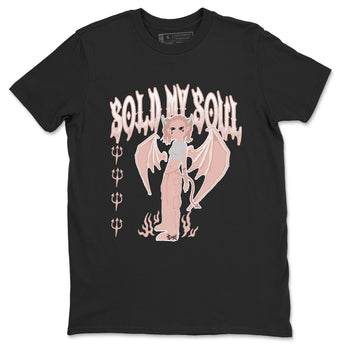 11s Legend Pink shirt to match jordans Sold My Soul sneaker tees Air Jordan 11 Legend Pink SNRT Sneaker Release Tees unisex cotton Black 2 crew neck shirt